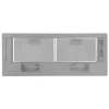 Hota 550 m³/ h,  1 motor,  72 cm,  Filtru din aluminiu absorbant de grasimi,  Inox Elica ERA GR/A/72 