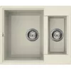 Мойка  Incastrabila,  Granit artificial,  Bianco Antica Elleci EASY 150 LGY15062
