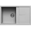 Chiuveta Incastrabila,  Granit compozit,  Aluminiu Elleci UNICO 300 LMU30079