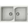 Chiuveta Incastrabila,  Granit compozit,  Alb Elleci EGO 450 LGE45068