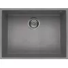 Chiuveta Incastrabila,  Granit compozit,  Gri Elleci QUADRA 110 LGQ11048BSO