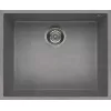 Chiuveta Incastrabila,  Granit compozit,  Gri Elleci QUADRA 105 LGQ10548BSO