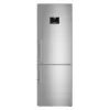 Холодильник 381 l,  No Frost,  Dezghetare prin picurare,  Congelare rapida,  Display,  201 cm,  Inox Liebherr CBNes 5778 A++