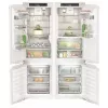 Встраиваемый холодильник 482 l,  No Frost,  Dezghetare prin picurare,  Congelare rapida,  Display,  177.2-178.8 cm,  Alb Liebherr IXCC 5165 (SICNd 5153+ICBNd 5163) A++