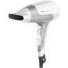 Uscator de par 2500 W,  2 viteze,  3 regimuri de temperatura,  Ionizare,  Alb,  Gri BRAUN HD580 