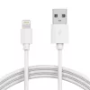 Cablu  HELMET CABLE USB TO LIGHTNING BASIC 1M,  WHITE 
