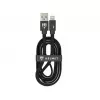 Cablu  HELMET Helmet Cable USB to Lightning Kevlar Flat 1m,  Black 