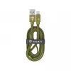 Cablu  HELMET Helmet Cable USB to Lightning Kevlar Flat 1m,  Camo 