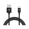 Cablu  HELMET Helmet Cable USB to Micro USB Basic 1m,  Black 