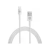 Cablu  HELMET Helmet Cable USB to Micro USB Basic 1m,  White 