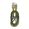 Cablu  HELMET CABLE USB TO MICRO USB KEVLAR FLAT 1M,  CAMO 