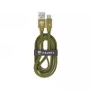 Cablu  HELMET Helmet Cable USB to Micro USB Kevlar Flat 1m,  Camo 
