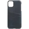 Husa 5.8" HELMET Helmet Case Leather iPhone 11 Pro with Pocket,  Blue 