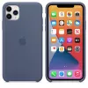 Husa 5.8" HELMET Helmet Case Liquid Silicone iPhone 11 Pro Grid,  Blue 