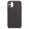 Husa 6.1" HELMET Helmet Case Liquid Silicone iPhone 11,  Black 