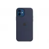 Husa 5.4" HELMET Helmet Case Liquid Silicone iPhone 12 Mini,  Navy Blue 
