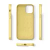 Husa 6.1" HELMET CASE LIQUID SILICONE IPHONE 12 PRO,  YELLOW 