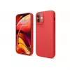 Husa 6.1" HELMET Helmet Case Liquid Silicone iPhone 12,  Red 