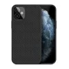 Husa 5.4” HELMET CASE TPU IPHONE 12 MINI NYLON SERIES,  BLACK 