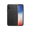 Husa 6.5" HELMET Helmet Case TPU iPhone XS Max Woven,  Black 
