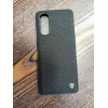 Husa 6.7" HELMET Helmet Case TPU Oppo Find X2 Nylon,  Black 