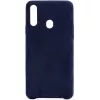 Husa 6.4" HELMET Helmet Case Alcantara Samsung A20S V2,  Blue 