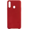 Husa 6.5" HELMET Helmet Case Alcantara Samsung A20S V2,  Red 