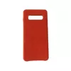 Husa 6.4" HELMET Helmet Case Alcantara Samsung S10 PLUS V2,  Red 
