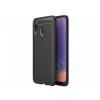Husa 6.4" HELMET Helmet Case Carbon Samsung A30S,  Black 