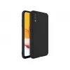 Husa 5.7" HELMET Helmet Case Liquid Silicon Samsung A01,  Black 