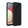 Husa 6.5" HELMET CASE LIQUID SILICON SAMSUNG A02S,  BLACK 