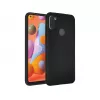 Husa 6.4" HELMET Helmet Case Liquid Silicon Samsung A11,  Black 