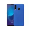 Husa 6.4" HELMET Case Liquid Silicon Samsung A20,  Blue 