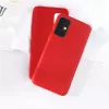 Husa 6.5" HELMET Helmet Case Liquid Silicon Samsung A21S,  Red 