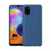 Husa 6.4" HELMET CASE LIQUID SILICON SAMSUNG A31,  BLUE 
