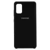 Husa 6.1" HELMET Helmet Case Liquid Silicon Samsung A41,  Black 