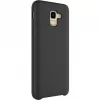 Husa 5.6" HELMET Helmet Case Liquid Silicon Samsung J6(2018),  Black 