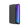 Husa 6.4" HELMET Case TPU Samsung A30S Leather Nylon,  Black 