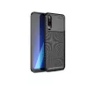 Husa 6.4" HELMET Helmet Case TPU Samsung A50S Leather Nylon,  Black 