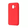 Husa 5.0" HELMET CASE TPU SAMSUNG J2 (2018) MATTE,  RED 