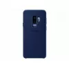 Husa 6.2" HELMET Case TPU Samsung S9 Plus Suede,  Dark Blue 