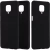 Husa 6.67" HELMET Helmet Case Liquid Silicon Xiaomi Note 9s/9PRO/MAX,  Black 
