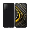 Husa 6.53" HELMET Helmet Case Liquid Silicon Xiaomi Poco M3,  Black 