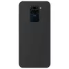 Husa 6.53" HELMET Helmet Case Liquid Silicon Xiaomi Redmi Note 9,  Black 