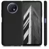 Husa 6.53" HELMET Helmet Case Liquid Silicon Xiaomi Redmi Note 9T,  Black 
