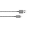 Cablu  Moshi Lightning Cable, Integra, Gray 