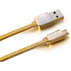 Кабель  Remax Micro-USB Cable,  Gold,  RC-016m,  Gold 