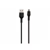Cablu  XO Micro-USB Cable, Brainded, NB55, Black 