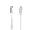 Cablu  OEM Lightning+Micro-USB Cable Remax,  Binary,  White 