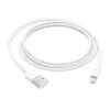 Cablu  APPLE Original Lightning to USB Cable (1 m), Model A1480, White 